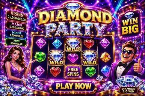 Diamond Party YY9 Sparkling Reel Wins and Luxury Multipliers
